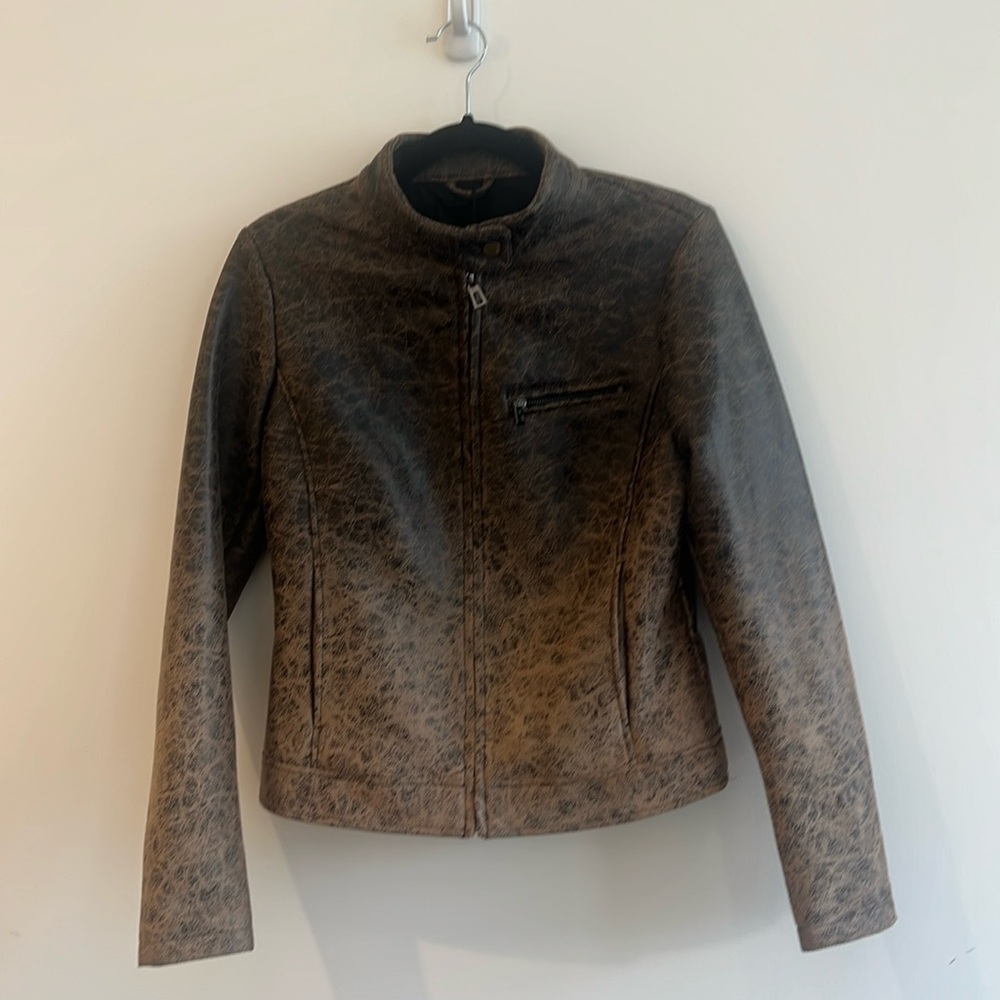 DESIGUAL Faux Leather Jacket